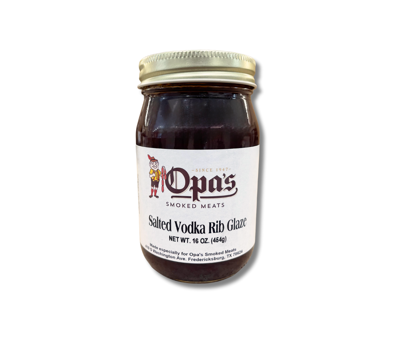 Opa's Salted Vodka Rib Glaze