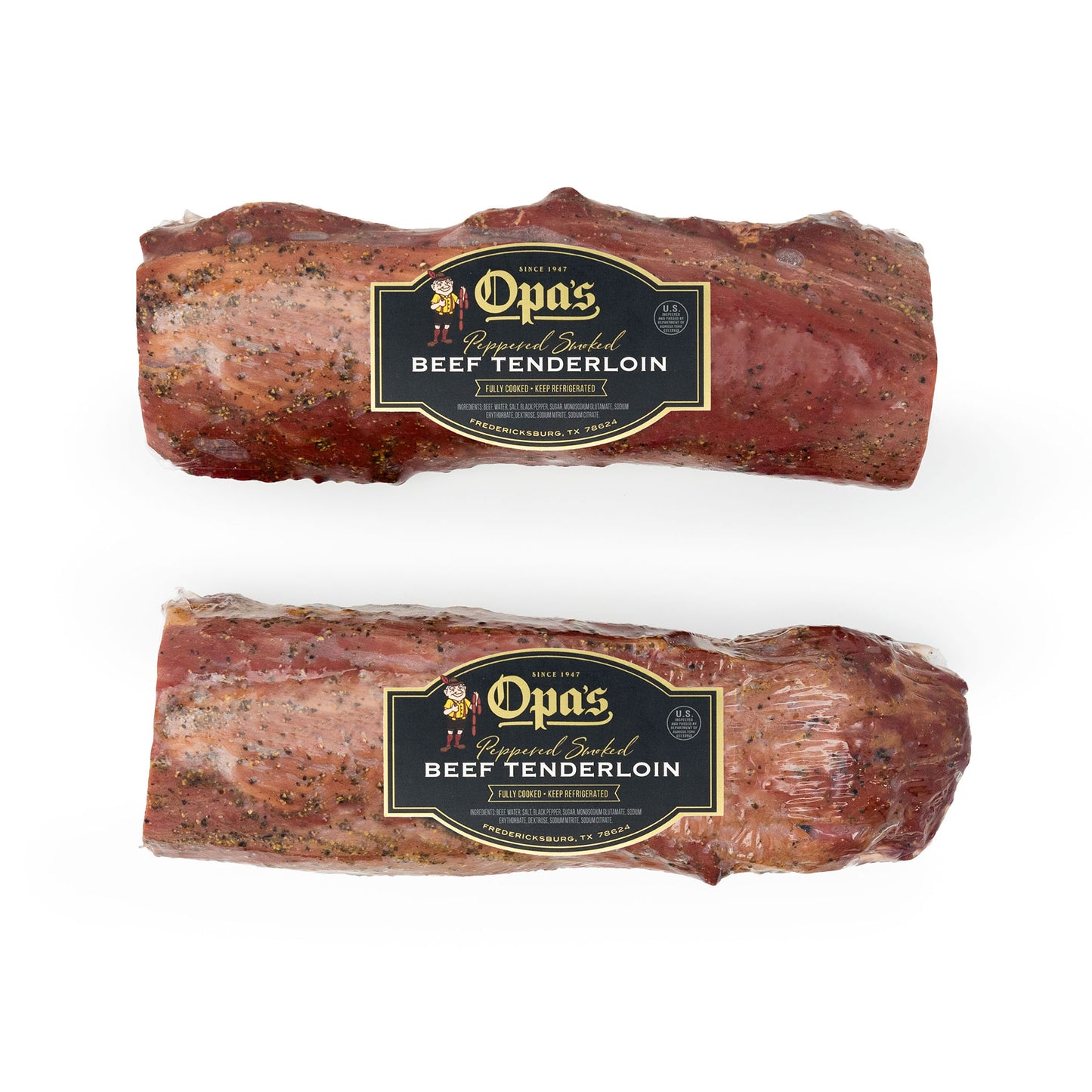 Opa's Peppered Smoked Beef Tenderloin