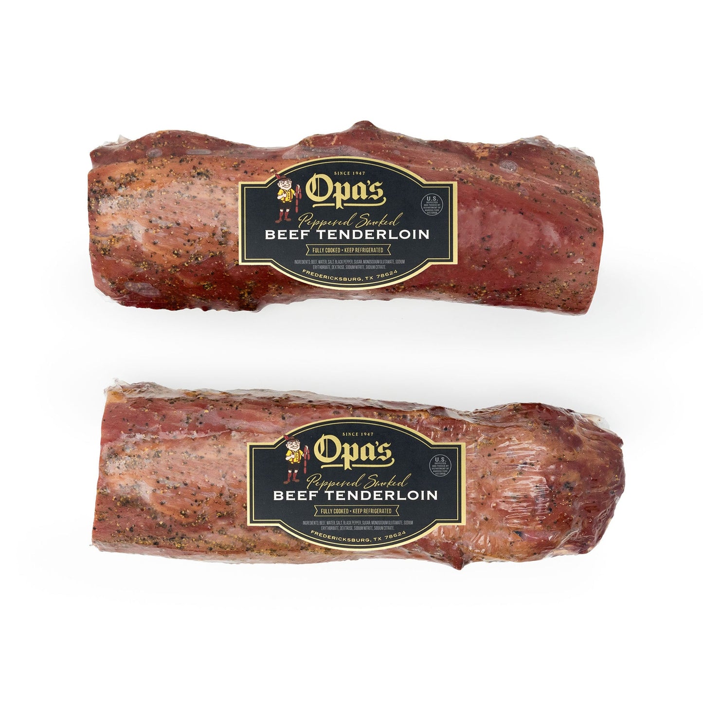 Opa's Peppered Smoked Beef Tenderloin - Opa's Smoked Meats