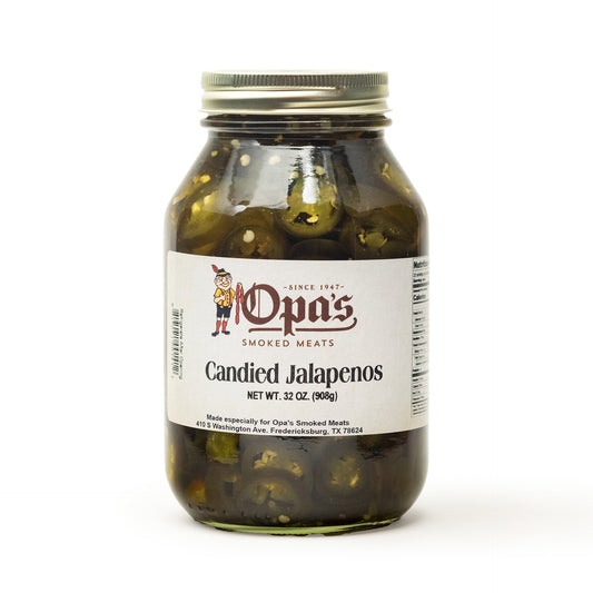 Opa's Candied Jalapeños
