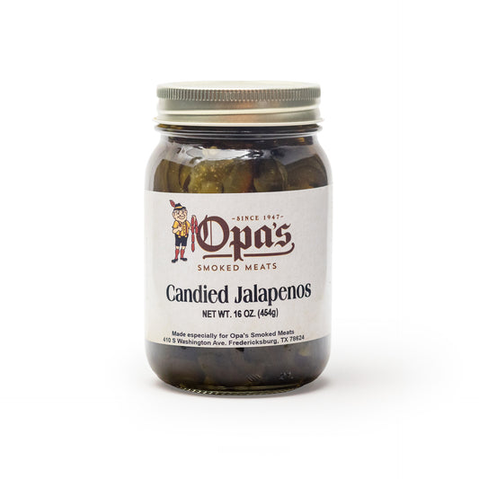 Opa's Candied Jalapeños