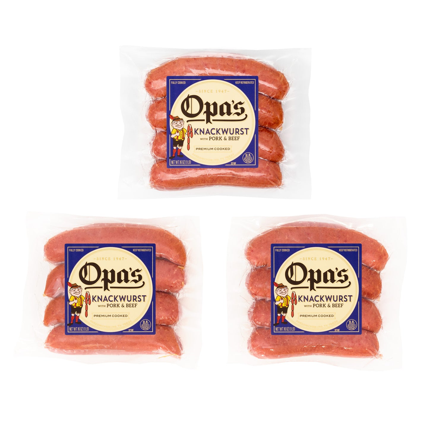 Opa's Premium Cooked Knackwurst