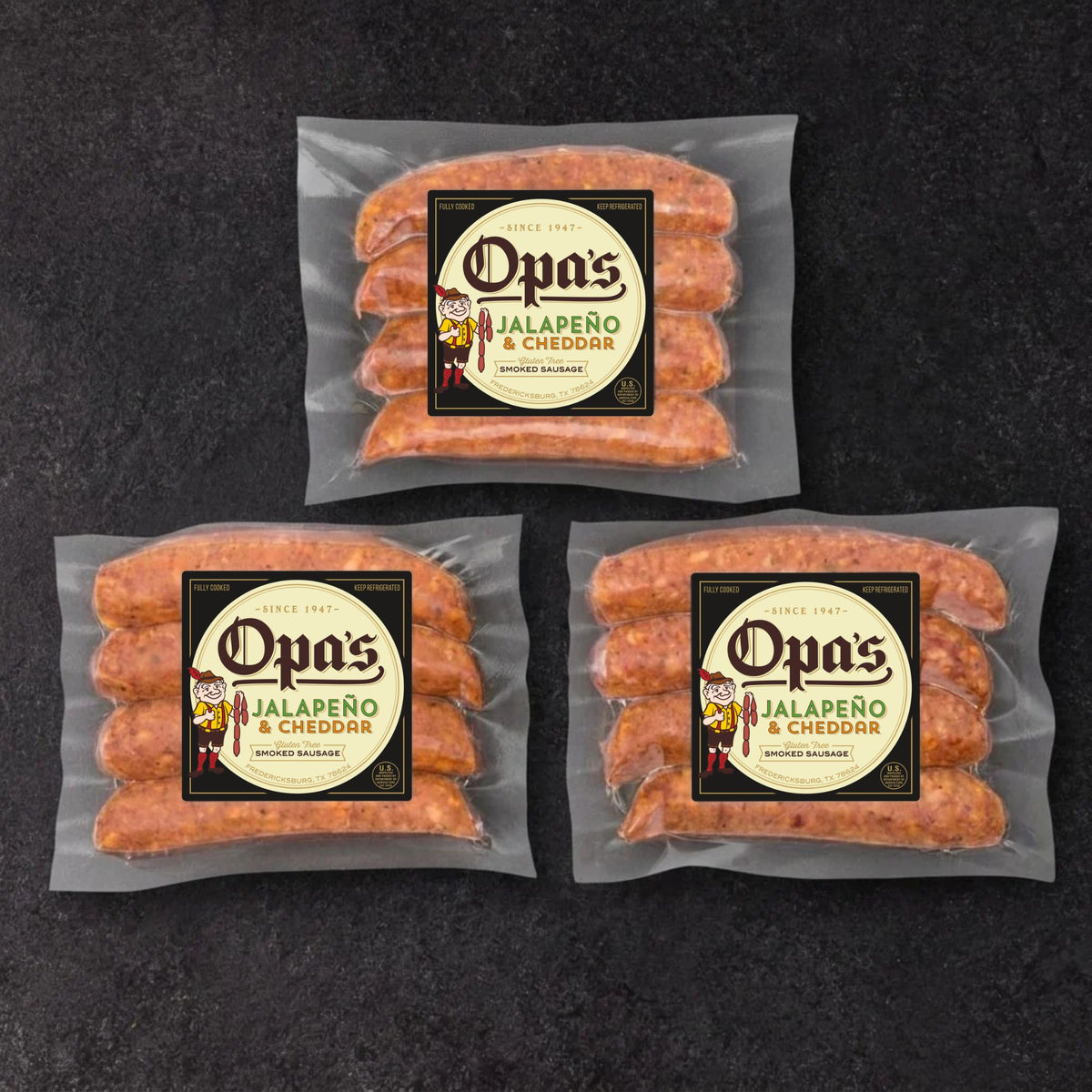 Opa's Jalapeño Cheddar Smoked Sausage