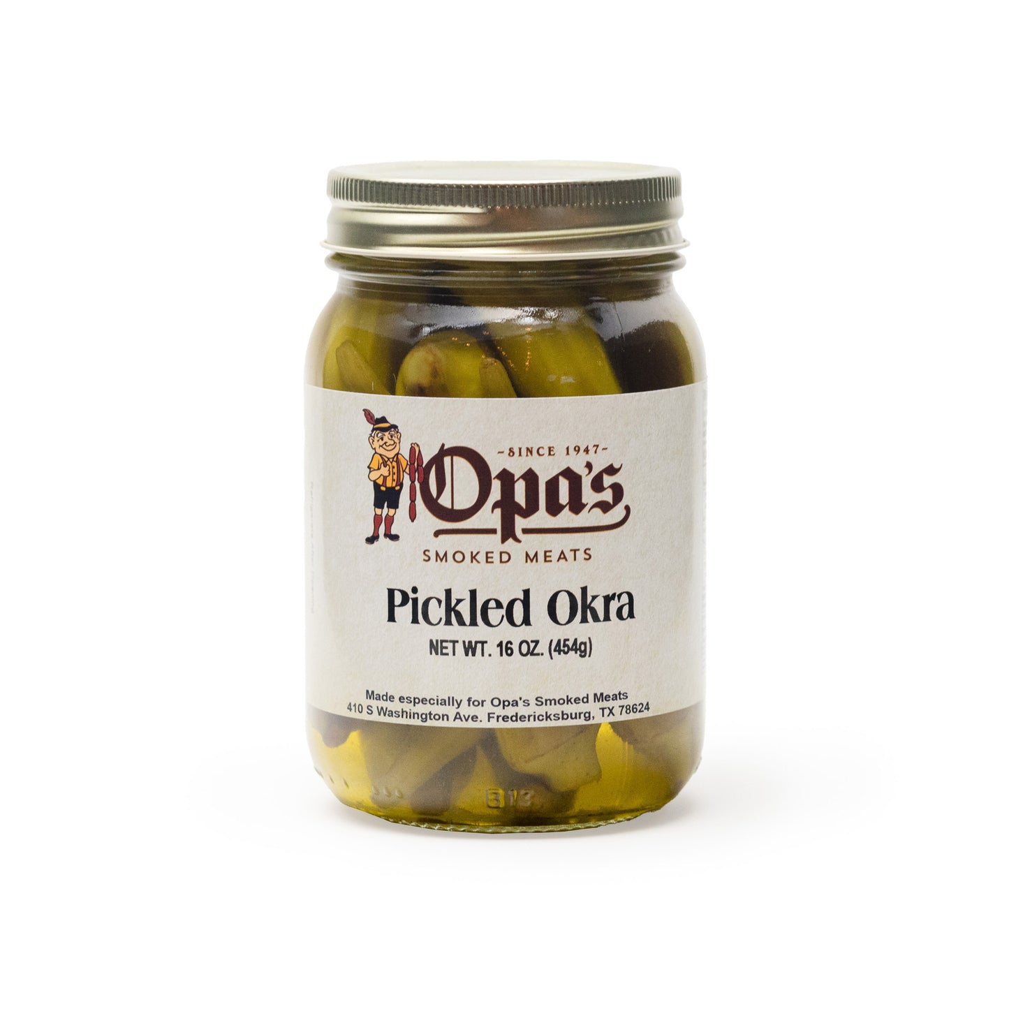 Opa's Pickled Okra