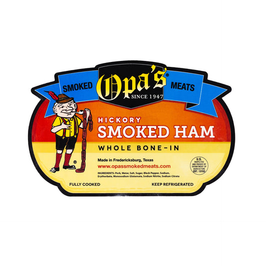 Opa's Bone-In Hickory Smoked Ham - Opa's Smoked Meats