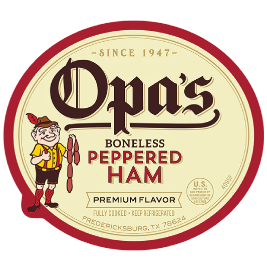 Opa's Boneless Peppered Ham - Opa's Smoked Meats