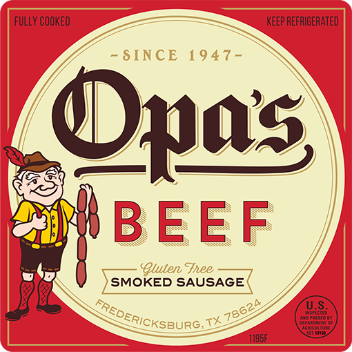 Opa's Beef Smoked Sausage - Opa's Smoked Meats