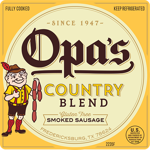 Opa's Country Blend Smoked Sausage - Opa's Smoked Meats