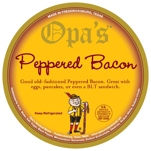 Opa's Smoked Peppered Bacon - Opa's Smoked Meats