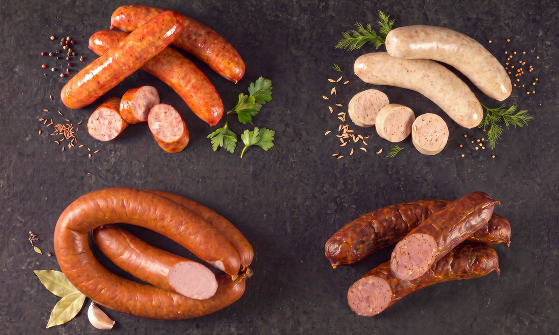 Kielbasa vs Bratwurst vs Andouille vs Texas Smoked Sausage - Opa's Smoked Meats