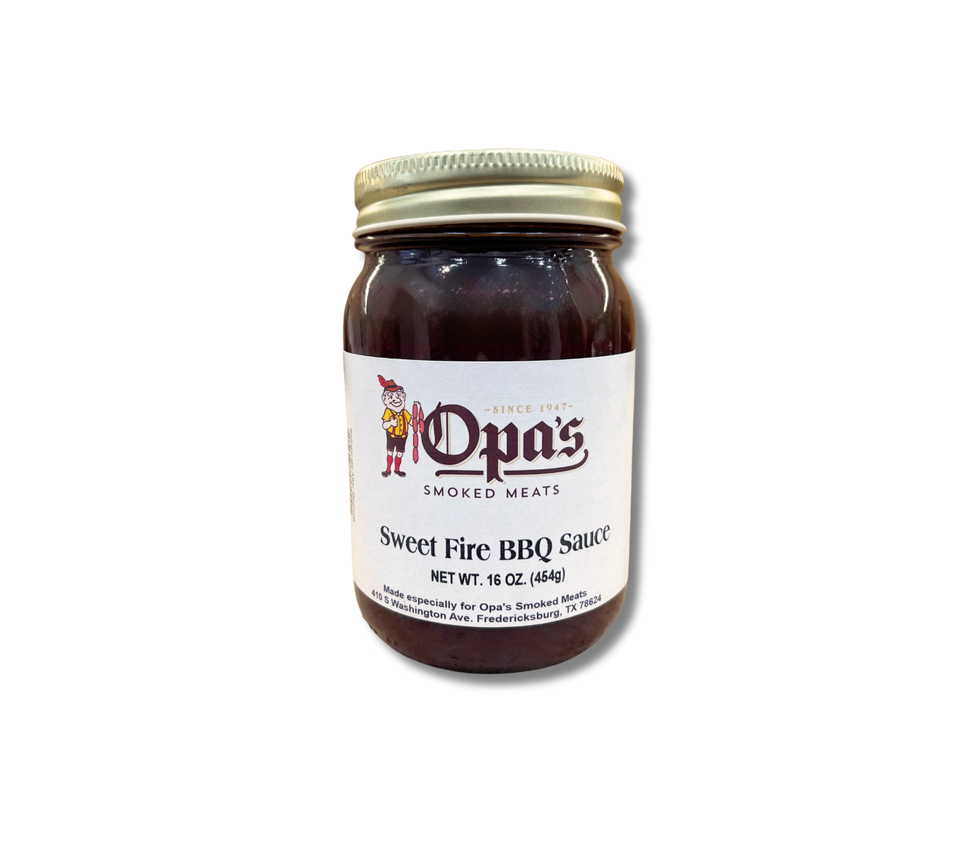 Opa's Sweet Fire BBQ Sauce
