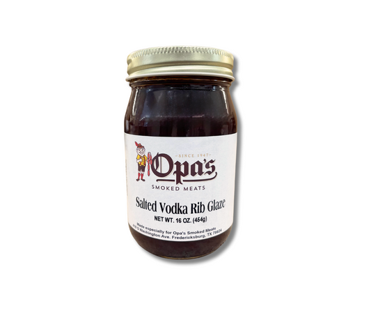 Opa's Salted Vodka Rib Glaze