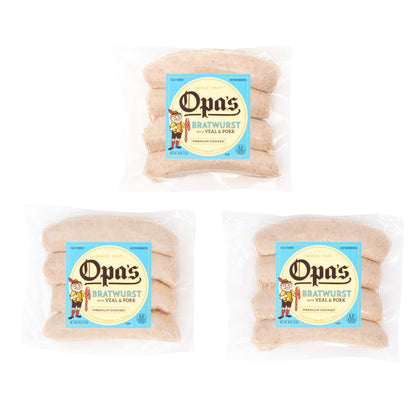 Opa's Premium Cooked Bratwurst