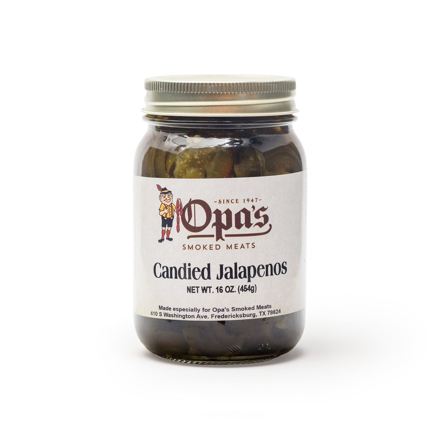 Opa's Candied Jalapeños