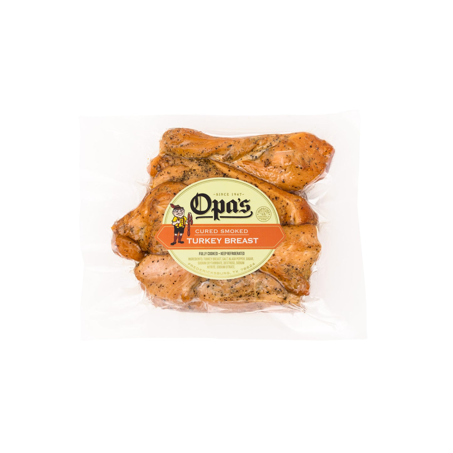Opa's Peppered Cured Smoked Turkey Breast