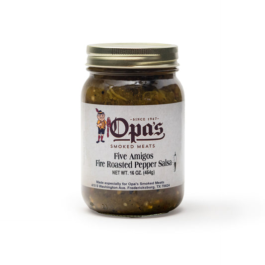 Opa's Five Amigos Fire Roasted Pepper Salsa