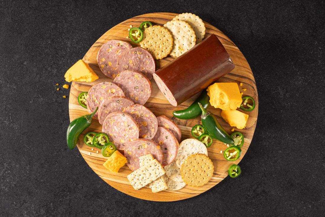 Opa’s Jalapeño Cheddar Summer Sausage Opa's Smoked Meats