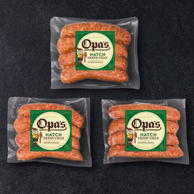 Opa's Hatch Green Chile Smoked Sausage