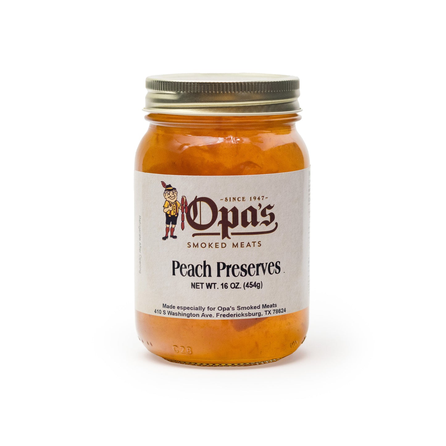 Opa's Peach Preserves