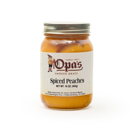 Opa's Spiced Peaches