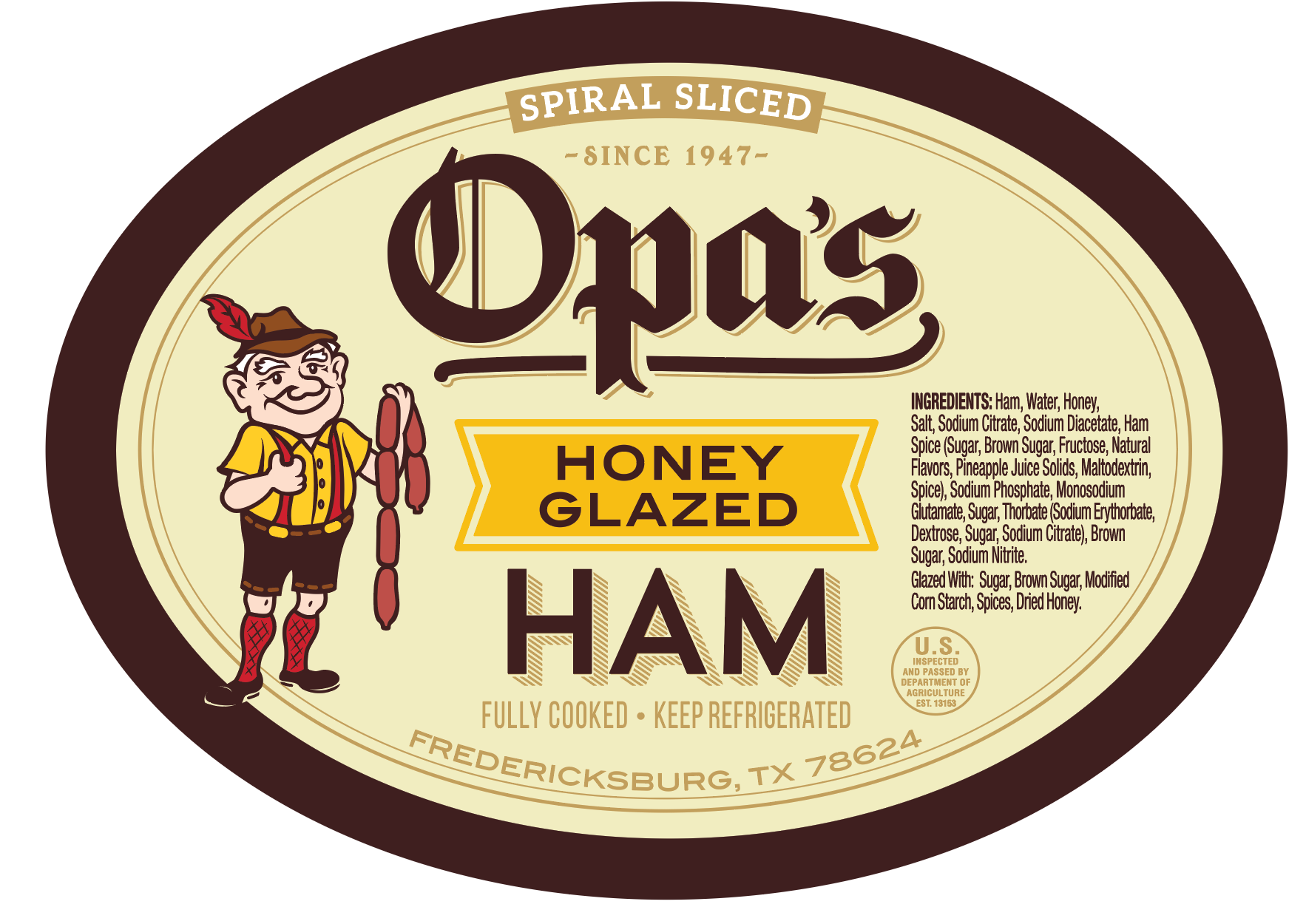 Whole Honey Ham + Two Bonus Smoked Chickens - Opa's Smoked Meats