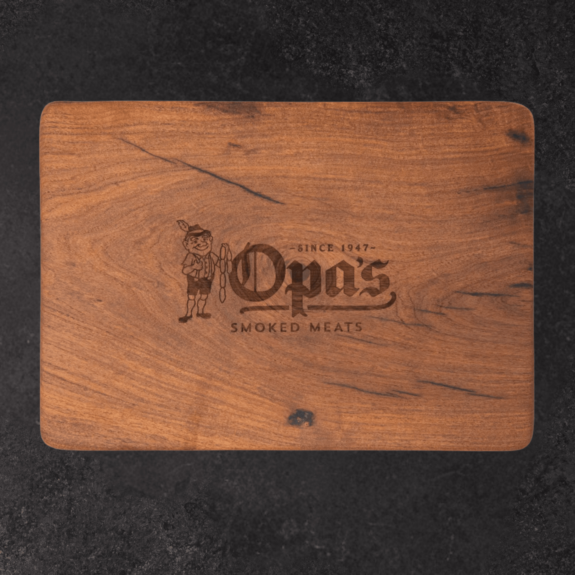 Opa's Engraved Charcuterie/Cutting Board - Large - Opa's Smoked Meats