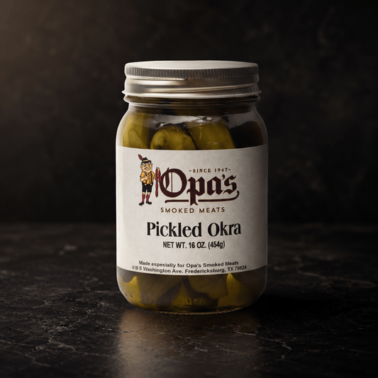 Opa's Pickled Okra - Opa's Smoked Meats