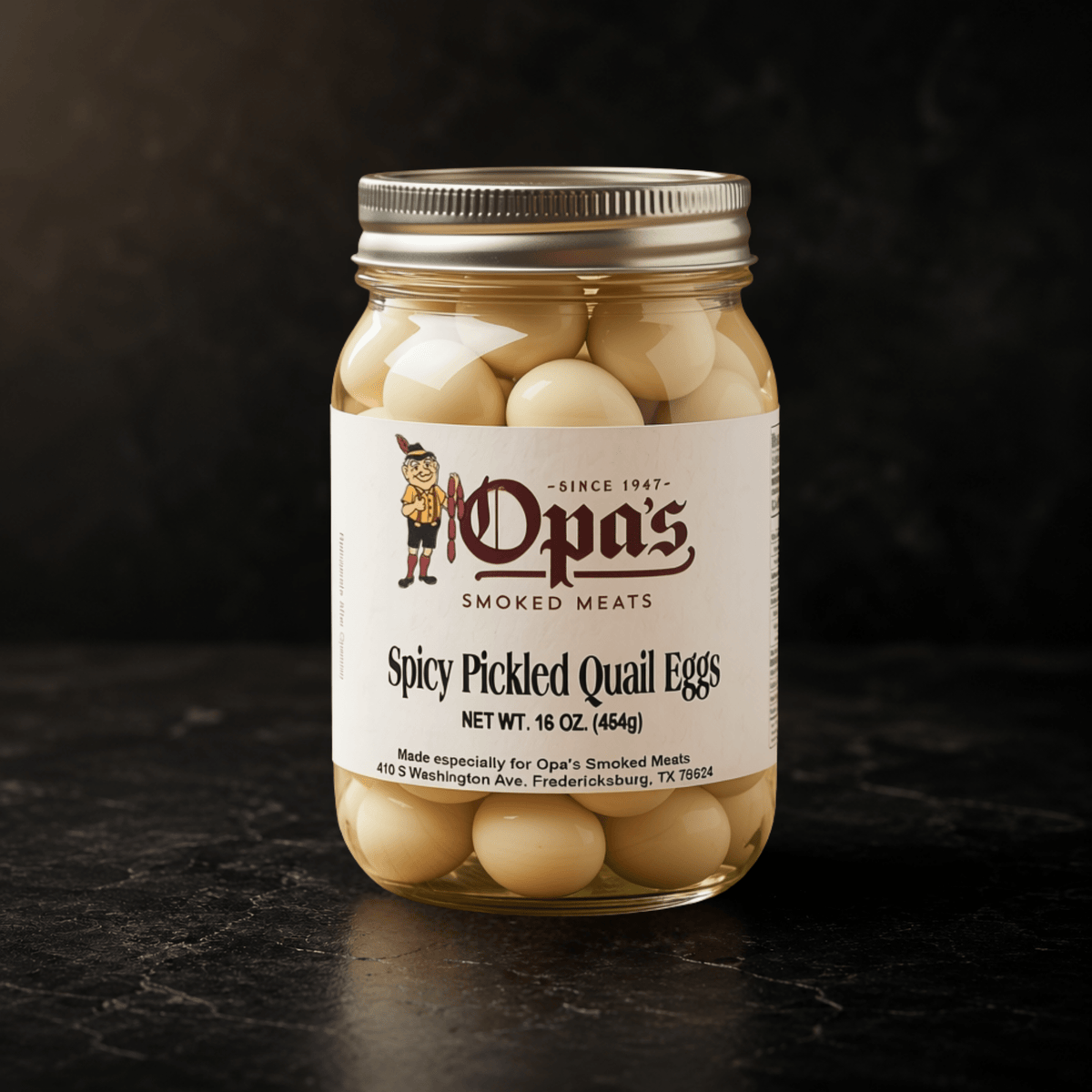 Opa's Spicy Pickled Quail Eggs - Opa's Smoked Meats