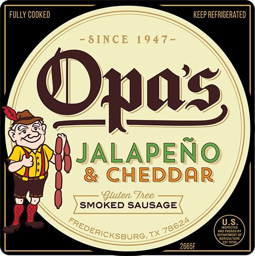 Opa's Smoked Sausage On A Stick